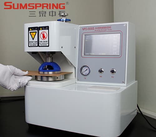 電腦測控紙板耐破度儀